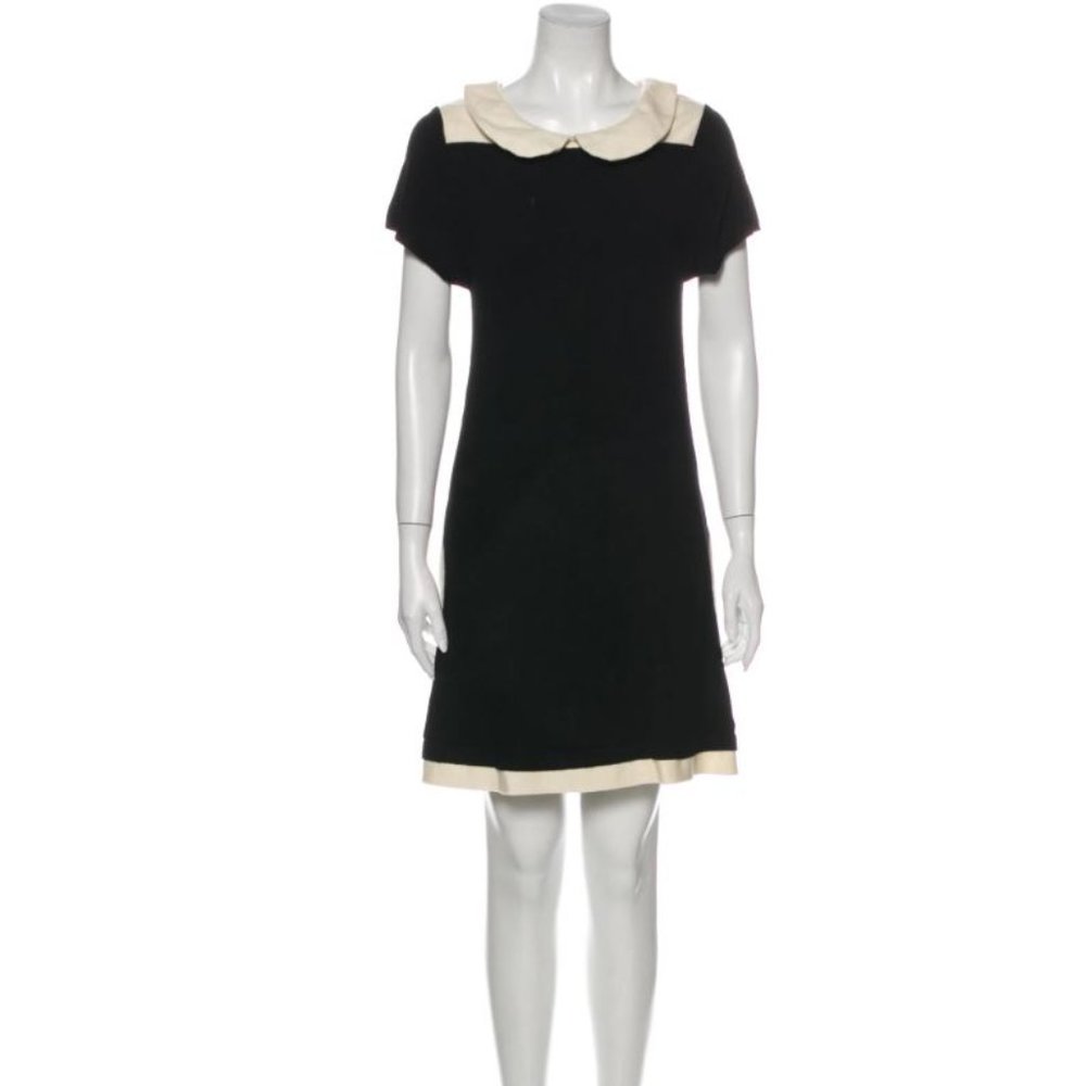 Alice + Olivia Collared Knit Mini Dress